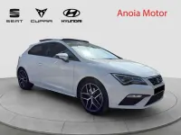 Usado Seat Leon SC FR 179 CV (131 kW) 2018 Blanco Utilitario