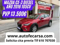 Usado Mazda CX-3 Style 105 CV (77 kW) 2016 Granate SUV