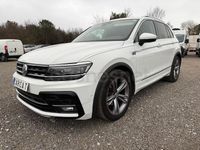 Usado VW Tiguan R-line 110 CV (80 kW) 2019 Blanco SUV