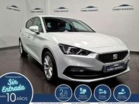 Usado Seat Leon Style 116 CV (85 kW) 2021 Blanco Utilitario