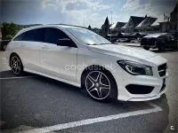 Usado Mercedes CLA180 Shooting Brake AMG line 122 CV (89 kW) 2017 Blanco Familiar