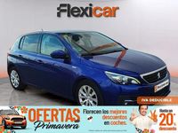 Usado Peugeot 308 Style 131 CV (96 kW) 2020 Azul Berlina