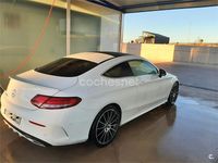 Usado Mercedes C220 194 CV (142 kW) 2018 Blanco Coupe