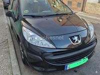Usado Peugeot 207 70 CV (51 kW) 2008 Negro Berlina