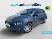 Usado Hyundai i20 84 CV (61 kW) 2022 Gris / plata Utilitario