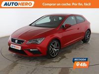 Usado Seat Leon FR 150 CV (110 kW) 2018 Rojo Coupe