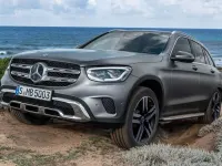 Usado Mercedes GLC200 163 CV (119 kW) 2022 Negro SUV