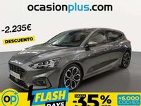 Usado Ford Focus ST-Line 120 CV (88 kW) 2019 Gris Utilitario