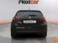 Usado Peugeot 308 Style 130 CV (95 kW) 2016 Negro Berlina