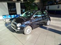 Usado Fiat 500 Lounge 69 CV (50 kW) 2009 Negro Descapotable