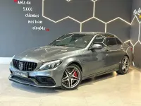 Usado Mercedes C63S AMG 510 CV (375 kW) 2017 Gris / plata Berlina