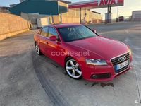 Usado Audi A4 143 CV (105 kW) 2008 Rojo Berlina