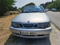 Usado Saab 9-3 Cabriolet 150 CV (110 kW) 2002 Gris / plata Descapotable