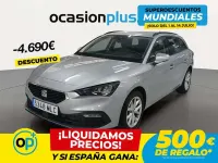Usado Seat Leon ST Style 131 CV (96 kW) 2023 Gris Familiar