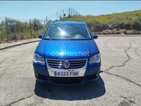 Usado VW Touran 105 CV (77 kW) 2007 Azul Monovolumen