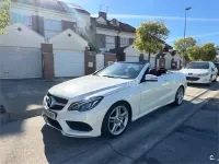 Usado Mercedes E350 252 CV (185 kW) 2013 Blanco Descapotable