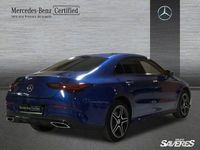 Usado Mercedes CLA250e AMG line 218 CV (160 kW) 2024 Azul espectra Berlina