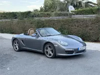Usado Porsche Boxster 255 CV (187 kW) 2009 Gris / plata Descapotable