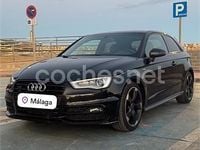 Usado Audi A3 S-Line 180 CV (132 kW) 2015 Negro Berlina