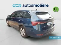 Usado Skoda Octavia Ambition 116 CV (85 kW) 2022 Azul Utilitario