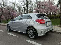 Usado Mercedes A200 AMG line 136 CV (100 kW) 2015 Gris / plata Berlina