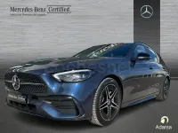 Usado Mercedes C220 AMG line 200 CV (147 kW) 2025 Azul sodalita Familiar