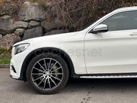 Usado Mercedes GLC220 AMG line 170 CV (125 kW) 2016 Blanco SUV