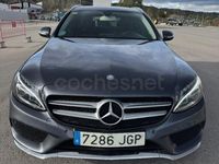 Usado Mercedes C220 Avantgarde 170 CV (125 kW) 2015 Gris / plata Familiar