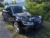 Usado Audi A1 Sportback 95 CV (69 kW) 2017 Negro Utilitario