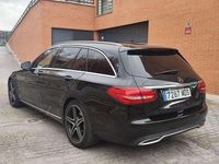 Usado Mercedes C200 Avantgarde 136 CV (100 kW) 2017 Negro Familiar
