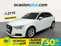 Usado Audi A3 110 CV (80 kW) 2016 Blanco