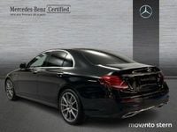 Usado Mercedes E200 AMG line 160 CV (117 kW) 2020 Negro obsidiana Berlina