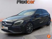 Usado Mercedes A200 AMG line 136 CV (100 kW) 2016 Negro Utilitario