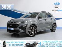 Usado Hyundai Kona N Line 120 CV (88 kW) 2021 Negro SUV
