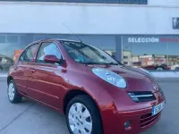 Usado Nissan Micra Acenta 88 CV (64 kW) 2007 Granate Berlina
