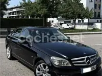 Usado Mercedes C200 Avantgarde 156 CV (114 kW) 2009 Negro Berlina