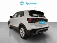 Usado VW T-Cross 95 CV (69 kW) 2025 Blanco SUV
