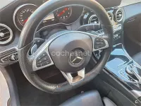 Usado Mercedes C220 AMG line 170 CV (125 kW) 2016 Blanco Familiar