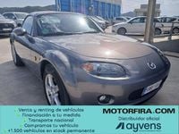 Usado Mazda MX5 Active 126 CV (92 kW) 2009 Gris / plata Descapotable