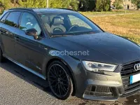 Usado Audi A3 Black Edition 150 CV (110 kW) 2020 Negro Berlina