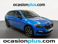 Usado Skoda Scala Monte Carlo 150 CV (110 kW) 2022 Azul Utilitario