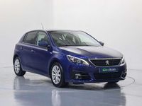Usado Peugeot 308 Style 99 CV (72 kW) 2018 Azul Utilitario
