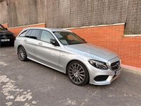 Usado Mercedes C43 AMG 367 CV (269 kW) 2017 Gris / plata Familiar