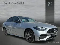 Usado Mercedes C300e AMG line 313 CV (230 kW) 2024 Plata hightech Berlina