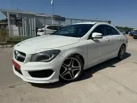 Usado Mercedes CLA200 AMG line 136 CV (100 kW) 2016 Blanco Berlina