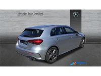 Usado Mercedes A180 AMG line 136 CV (100 kW) 2025 Plata hightech