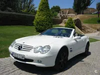 Usado Mercedes SL350 245 CV (180 kW) 2004 Blanco Descapotable
