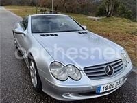 Usado Mercedes SL500 306 CV (225 kW) 2002 Gris / plata Descapotable