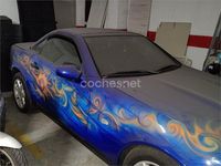 Usado Mercedes SLK200 136 CV (100 kW) 1998 Azul Descapotable