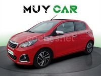 Usado Peugeot 108 Collection 82 CV (60 kW) 2018 Rojo Utilitario
